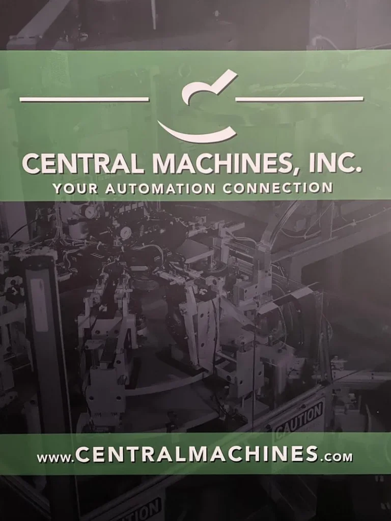 Central Machines, Inc. banner with the logo and the web address